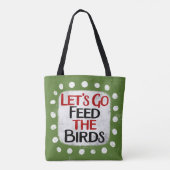 Die Vogeltote-Tasche gefüttert Tasche (Rückseite)