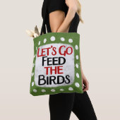 Die Vogeltote-Tasche gefüttert Tasche (Von Nahem)