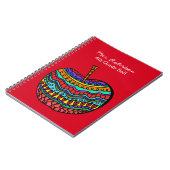 Die Volkskunst-Apple-Notizbuch des Lehrers Notizblock (Linke Seite)