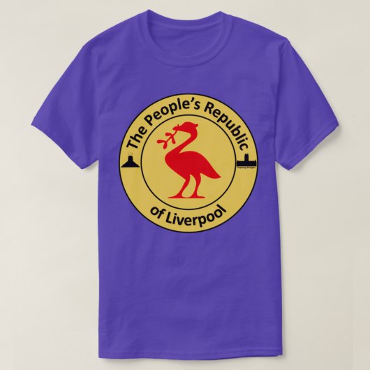 Die Volksrepublik Liverpool RED T-Shirt (Design vorne)