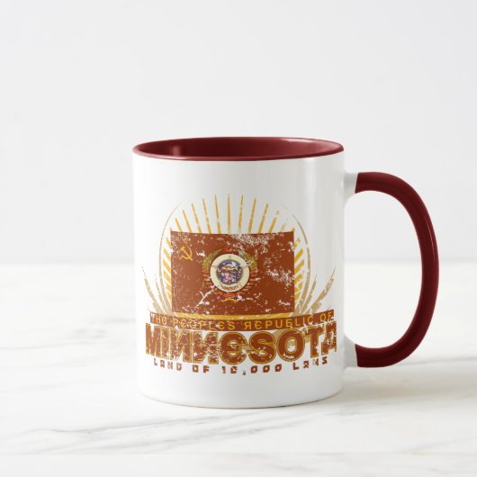 Die Volksrepublik von Minnesota-Tasse Tasse (Rechts)