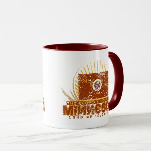 Die Volksrepublik von Minnesota-Tasse Tasse (VorderseiteRechts)