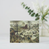 Die Volkszählung in Bethlehem 2 Postkarte (Stehend Vorderseite)