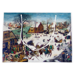 Die Volkszählung in Bethlehem, Pieter Bruegel Große Geschenktüte