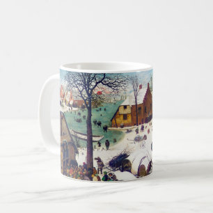 Die Volkszählung in Bethlehem, Pieter Bruegel Kaffeetasse