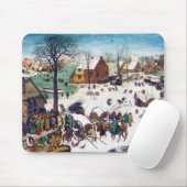 Die Volkszählung in Bethlehem, Pieter Bruegel Mousepad (Mit Mouse)