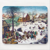 Die Volkszählung in Bethlehem, Pieter Bruegel Mousepad (Vorne)