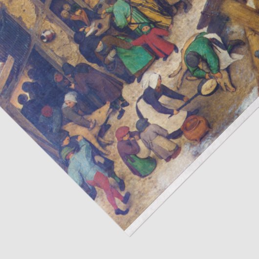 Die Volkszählung in Bethlehem, Pieter Bruegel Seidenpapier (Ausschnitt)