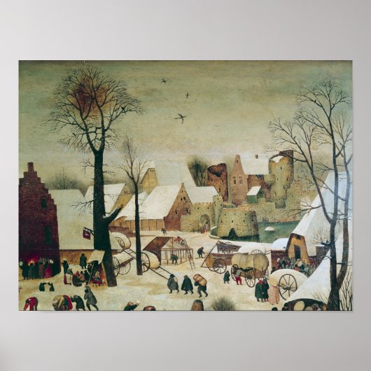Die Volkszählung in Bethlehem Poster (Vorne)