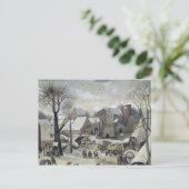 Die Volkszählung in Bethlehem Postkarte (Stehend Vorderseite)