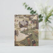 Die Volkszählung in Bethlehem Postkarte (Stehend Vorderseite)