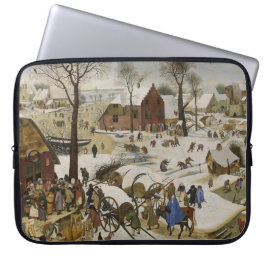 Die Volkszählung in Bethlehem (von Pieter Bruegel) Laptopschutzhülle