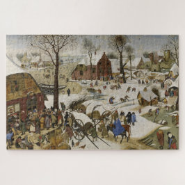 Die Volkszählung in Bethlehem (von Pieter Bruegel) Puzzle