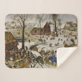 Die Volkszählung in Bethlehem (von Pieter Bruegel) Sherpadecke
