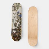 Die Volkszählung in Bethlehem (von Pieter Bruegel) Skateboard (Vorderseite)