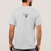 Die volle Stirnseite T-Shirt (Rückseite)