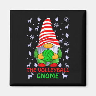 Die Volleyball Gnome Weihnachtsfamilie Matchi Magnet