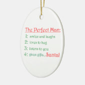 Die vollkommene männlich-ovale Verzierung Keramikornament (Links)