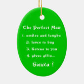 Die vollkommene männlich-ovale Verzierung Keramikornament (Hinten)