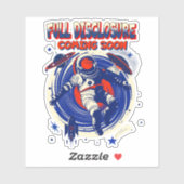 Die vollständige Offenlegung kommt bald. | Astrona Aufkleber (Blatt)