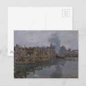 Die von Claude Monet reparierte Brücke Postkarte (Vorne/Hinten)
