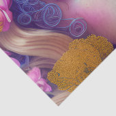 Die von der ukrainischen Kultur Inspirierte Blumen Seidenpapier (Detail)