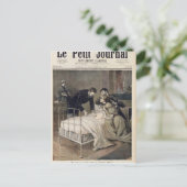 Die von Doktor Roux heilende Kreuzung Postkarte (Stehend Vorderseite)