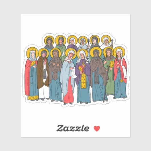 Die von Gott geliebten Todesopfer Aufkleber (Blatt)