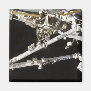 Die von Kanada gebaute Raumstation Magnet