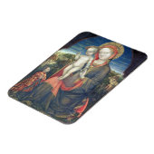 Die von Leonello d'Este bewunderte Madonna der Dem Magnet (Linke Seite)