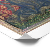 Die von Leonello d'Este bewunderte Madonna der Dem Poster (Ecke)