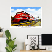 Die von Peoria nach Chicago gestreute Rakete Poster (Heimbüro)