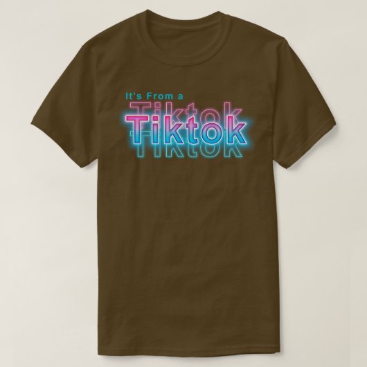 Die von Tiktok T-Shirt (Design vorne)