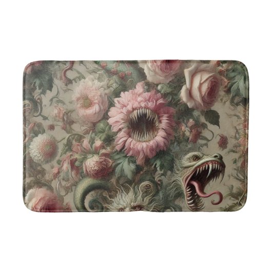 Die Voracious Verdants - Gotisch Viktorianisch Badematte (Vorderseite)