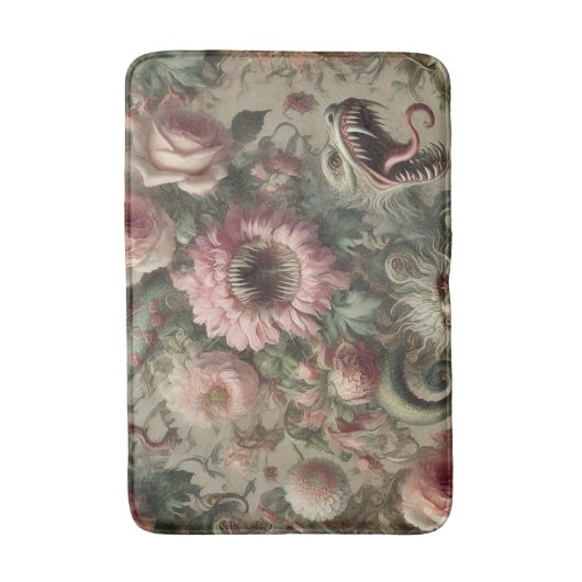 Die Voracious Verdants - Gotisch Viktorianisch Badematte (Vorderseite Vertikal)