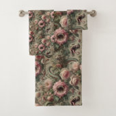 Die Voracious Verdants - Gotisch Viktorianisch Badhandtuch Set (Insitu)