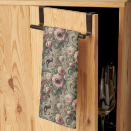 Die Voracious Verdants - Gotisch Viktorianisch Geschirrtuch