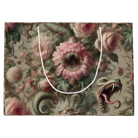 Die Voracious Verdants - Gotisch Viktorianisch Große Geschenktüte (Vorderseite)