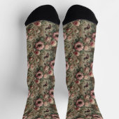 Die Voracious Verdants - Gotische Viktorianische T Socken (Oben)