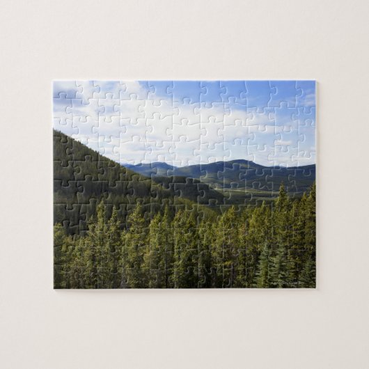 Die Vorberge von Alberta Kanada Puzzle (Horizontal)