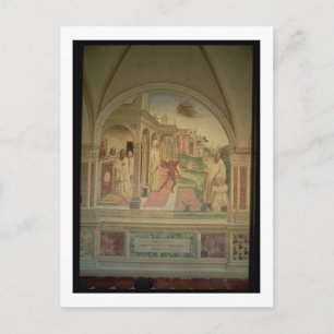 Die Vorbildwirkung des hl. Benedikt aus dem Leben  Postkarte