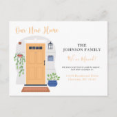 Die Vordertür für Wasserfarben wurde um eine neue  Postkarte (Vorderseite)