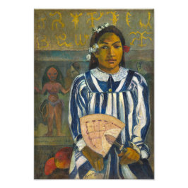 Die Vorfahren von Tehamana | Paul Gauguin | Fotodruck