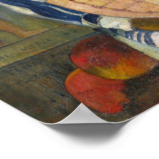 Die Vorfahren von Tehamana | Paul Gauguin | Poster (Ecke)