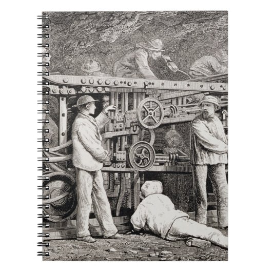 Die vorgerückte Galerie auf der französischen Notizblock (Vorderseite)