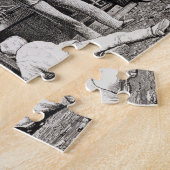 Die vorgerückte Galerie auf der französischen Puzzle (Seite)