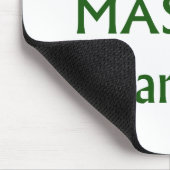 Die Vorlagen Bonsais befürchten mich grüner Text Mousepad (Ecke)