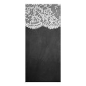 Die Vorlagen der Chalkboard & Lace Collection Werbekarte (Hinten)