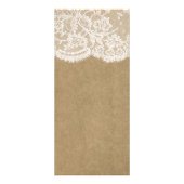 Die Vorlagen der Kraft & Lace Wedding Collection Werbekarte (Hinten)