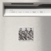 Die vorläufige Regierung von 1848 Magnet (In Situ (Geschirrspüler))